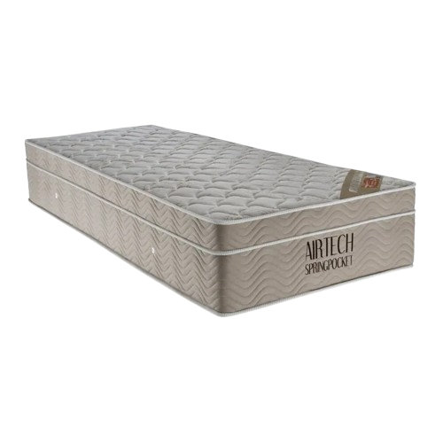COLCHÃO SOLTEIRO AIRTECH SPRINGPOCKET 120KG 88x30