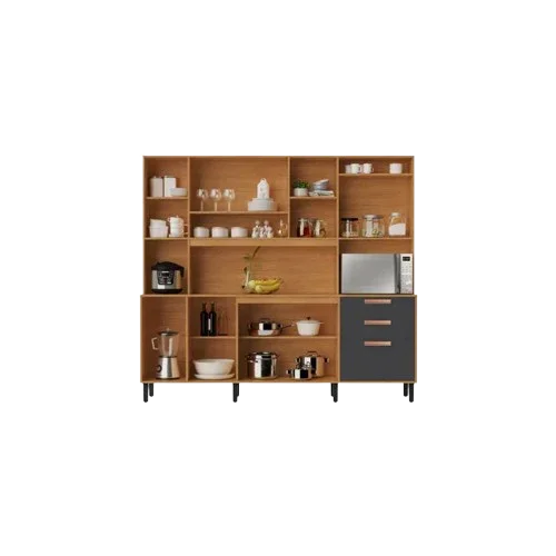 KIT COZINHA NAPOLES 220cm C/Vidro