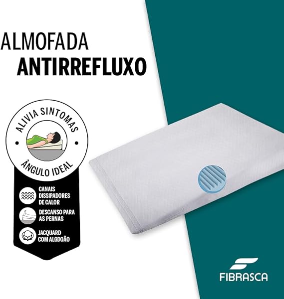 ALMOFADA ANTIRREFLUXO FIBRASCA 60X80X15CM