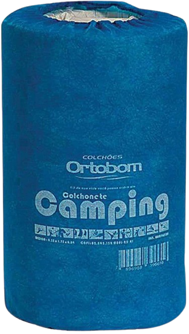 COLCHONETE ORTOBOM MOCHILA CAMPING - 55x175x4