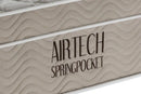 COLCHÃO CASAL AIRTECH SPRINGPOCKET 120KG 138x30