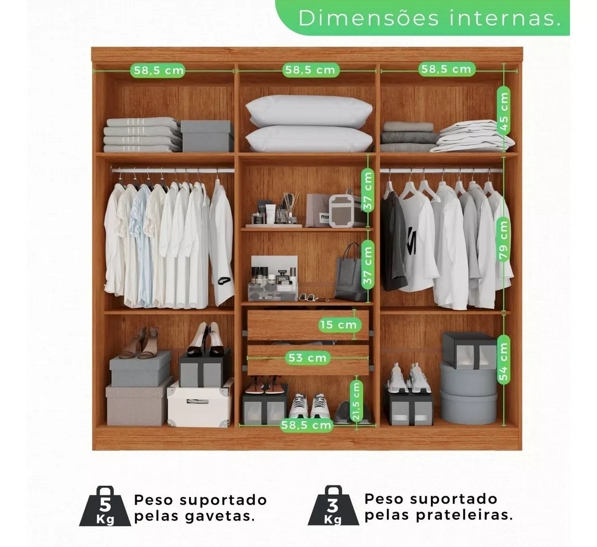 Roupeiro Recife 6 portas