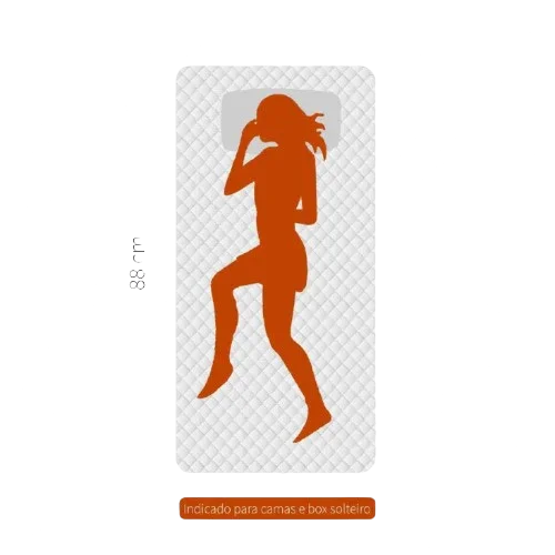 ORTOBOM - COLCHÃO FREEDOM SOLTEIRO POCKET 88x32