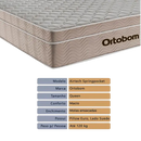 Colchão QUEEN OrtoBom Airtech SpringPocket Molas Ensacadas