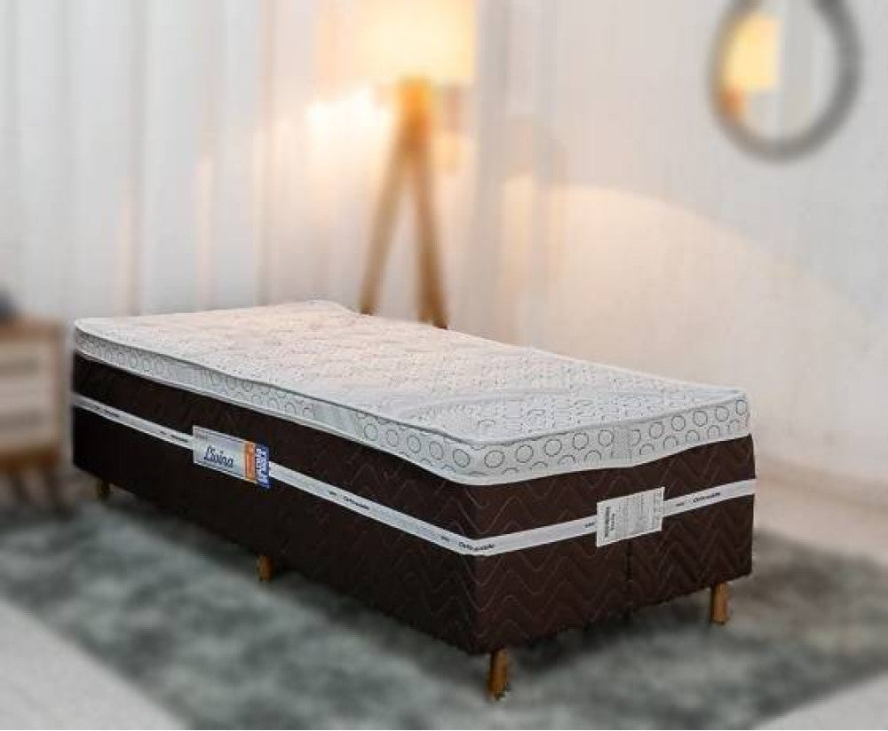 CAMA BOX LIVINA/CONFORT MAX MOLA ENSACADAS   ORTHOSIDE  *88X48