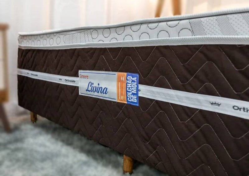 CAMA BOX LIVINA/CONFORT MAX MOLA ENSACADAS   ORTHOSIDE  *88X48