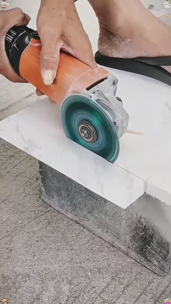 Disco de Corte Diamante 6 em 1 Lamina de Serra Multifuncional 100mm para Cortes Ultra Rápidos é Preciso.