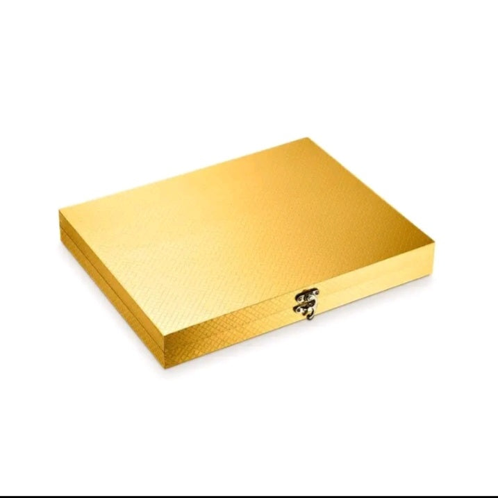 Kit Faqueiro Talheres 24 Peças Inox Dourado