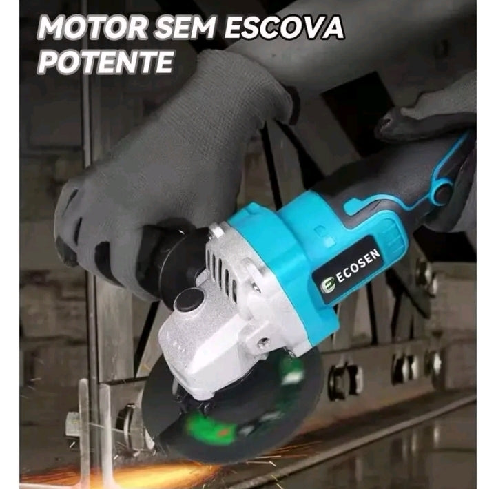 Esmerilhadeira Lixadeira Angular 11000rpm-bateria De Lítio