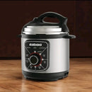 Panela de Pressão Elétrica Multifuncional 3L e 5L  Digital inox Itatiaia Inox Preto Brilhante.