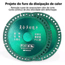 Disco de Corte Diamante 6 em 1 Lamina de Serra Multifuncional 100mm para Cortes Ultra Rápidos é Preciso.