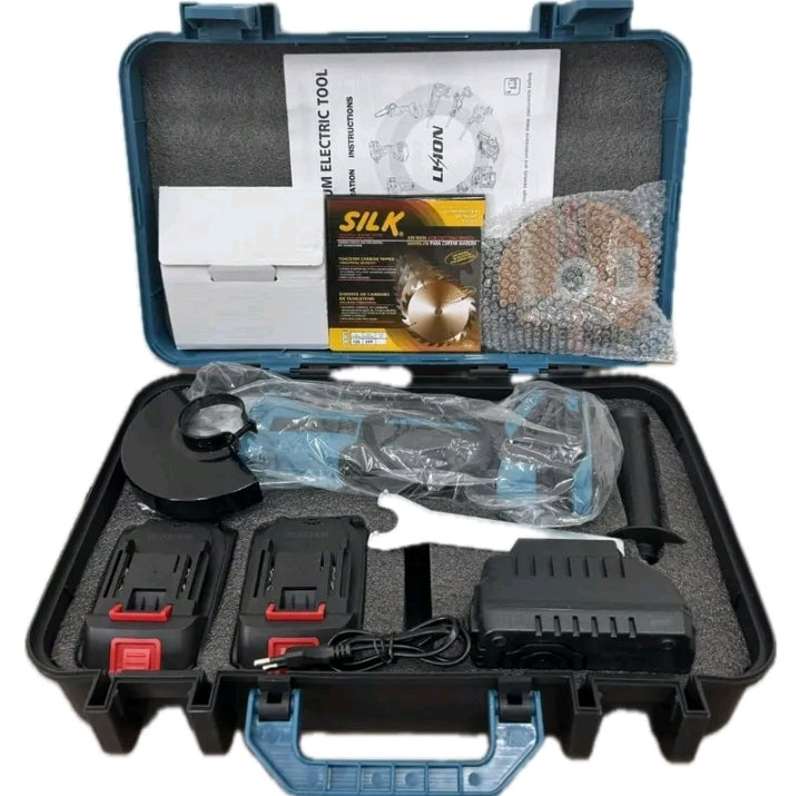 Esmerilhadeira Lixadeira Angular 11000rpm-bateria De Lítio