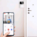 Campainha Inteligente Sem fio Wi-Fi Com visão Noturna Audio é Video 1080p