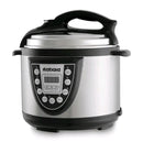 Panela de Pressão Elétrica Multifuncional 3L e 5L  Digital inox Itatiaia Inox Preto Brilhante.