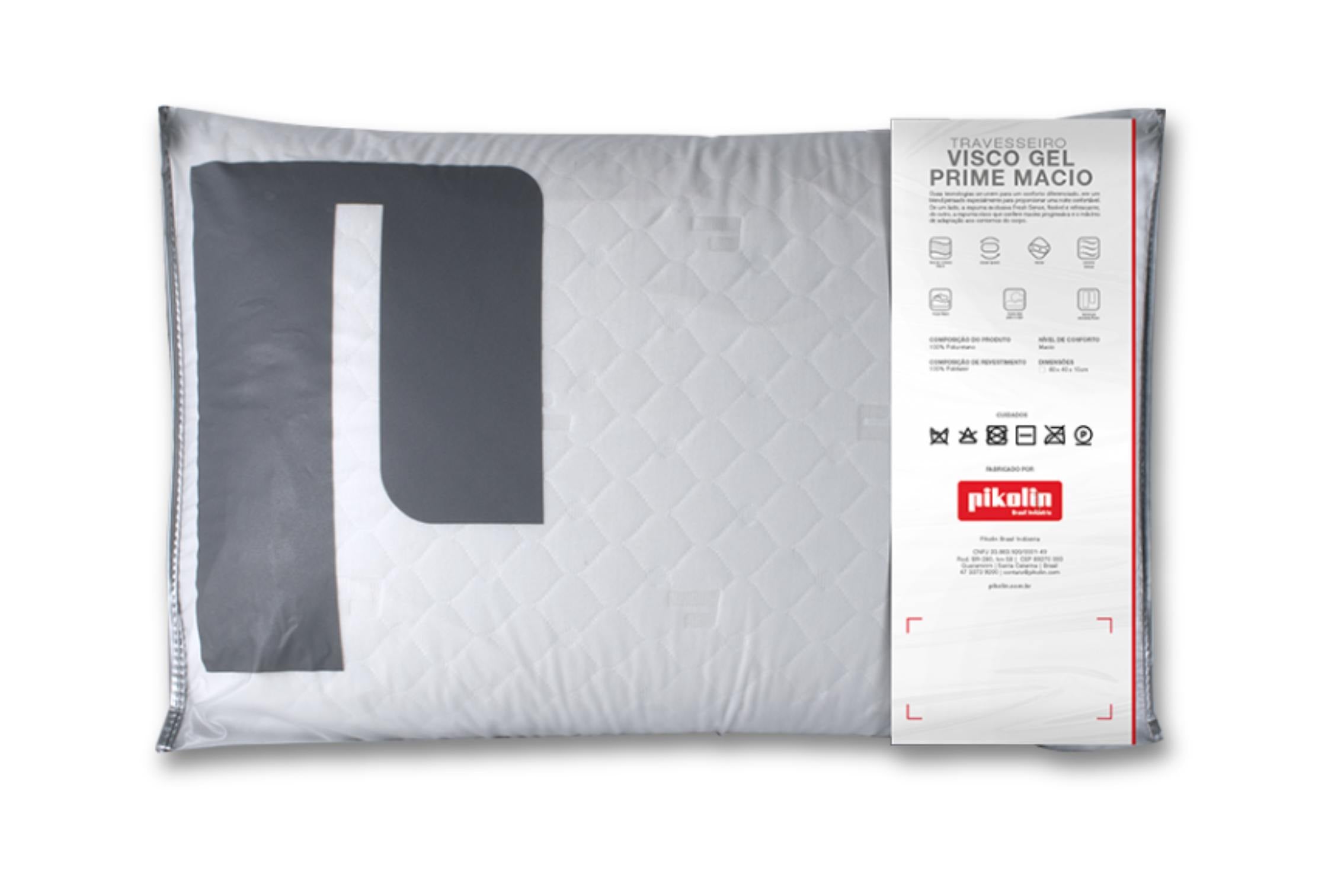TRAVESSEIRO VISCO GEL PRIME MACIO